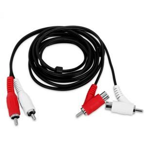 Electronic-Star Cinch kabel, 1,8 m, samec k samici, cinch prodloužení