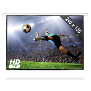 FrontStage PSED-108, HDTV rolovatelné plátno, 240x135cm 16:9