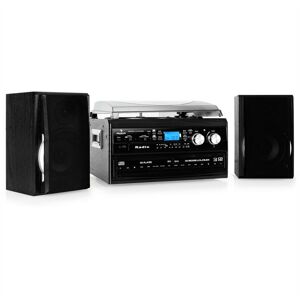 Auna MG-TCDR-186WC, Stereo zařízení, 2 x CD, magnetofon, LP