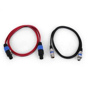 Malone JO-Kabel-Kit, PA set kabelů, 1x XLR kabel, 1x PA kabel