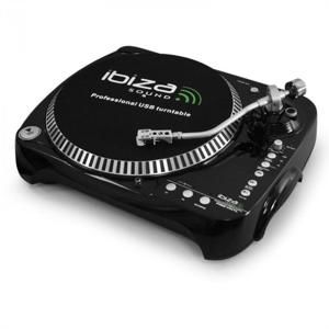 USB SD gramofon Ibiza Free Vinyl s funkcí komprese