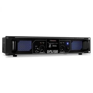 Skytec SPL-1500 MP3 černý, zesilovač 4200 W, USB/SD/MP3