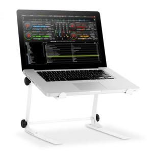 Resident DJ 1Lap, stojan na laptop, mixér, kontrolér, bílý