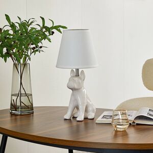 Lindby Lindby Herry stolní lampa pes v černé barvě