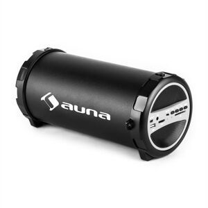 Auna Dr. Beat, 2.1 bluetooth reproduktor, USB, SD, AUX, UKW, akumulátor, stříbrný