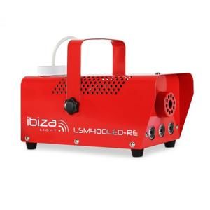 Ibiza LSM400LED-RE, mini mlhovač, 410 W, LED světla, červený