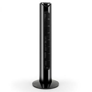 OneConcept Tower Blizzard RC, 50 W, sloupový ventilátor, dálkové ovládání, kulatý stojan, černý
