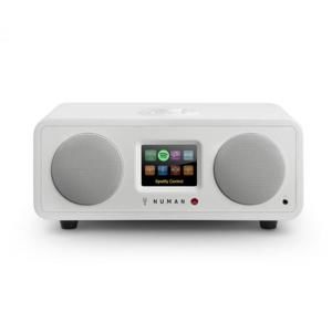 Numan One WH, 20W, bílé 2.1 internetové rádio s DAB/DAB+, bluetooth, připojení k Spotify