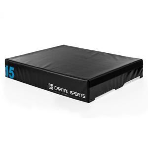 Capital Sports Rookso Soft Jump Box, plyobox, černý, 15 cm