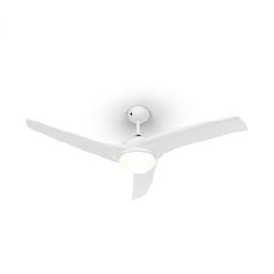 Klarstein Figo, bílý, stropní ventilátor, 52 &quot;, 55 W, stropní lampa, 2 x 42 W, dálkový ovladač