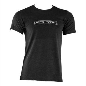 Capital Sports pánské tréninkové triko, černé, velikost L