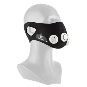 Capital Sports Breathor, černá, dýchací maska, výškový trénink, velikost M, 7 nástavců