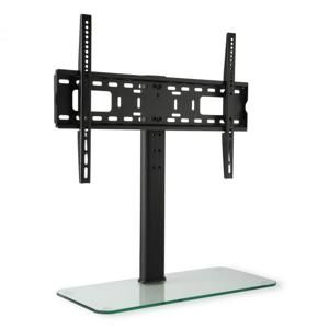 Auna TV stojan, velikost L, výška 76 cm, výškově nastavitelný, 23-55 palců, skleněný stojan