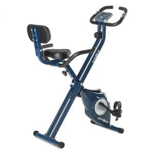 Klarfit Azura Pro X-Bike, kolo na domácí trénink, do 100 kg, měřič tepu, sklápěcí, 3 kg, modrý