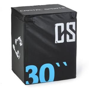 Capital Sports Rooks Soft Jump Box Plyo Box 76x61x51 cm černá barva