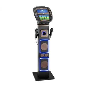Auna KaraBig karaoke zařízení Bluetooth LED 7&#039;&#039; TFT CD USB vestavěný reproduktor