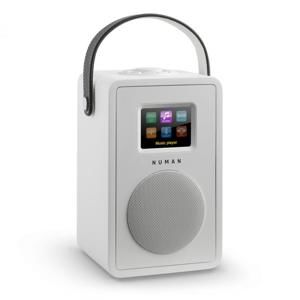 Numan Mini Two, bílé, designové internetové rádio, Wi-Fi, DLNA, bluetooth, DAB / DAB +, FM