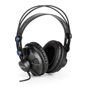 Auna HR-580 studiová sluchátka over-ear, sluchátka uzavřená, modrá barva