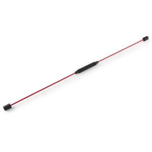 Klarfit FL160EX Flexbar Swing Stick kmitací tyč, fitness přístroj, červená barva