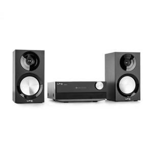 LTC CDM90-BL, černý, mikro Hi-Fi stereo systém, 40 W, bluetooth, USB, CD, FM / AM