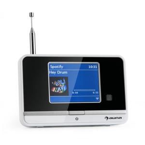 Auna Internetový rádiový adaptér auna iAdapt 320, WLAN, DAB / DAB +, FM/AM, TFT displej, bílý