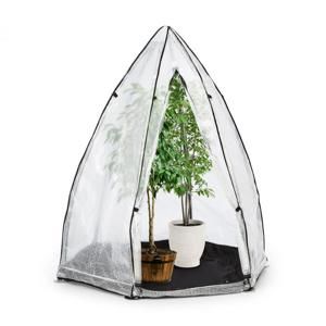 Waldbeck Greenshelter S, skleník k přezimování rostlin, 130 x 150 cm, ocelové tyče Ø 25 mm, PVC