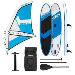 Klarfit Spreestar WS, nafukovací paddleboard, sup-board-set, 300x10x71, modro-bílá barva
