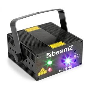 Beamz Helene Double laser RG, dvojitý laser, multibodový, IRC, 3W, modré led světlo