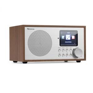 Auna Silver Star Mini, internetové DAB+/FM rádio, WiFi, BT, dub