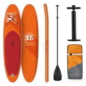Capital Sports Spreestar, nafukovací paddleboard, sup-board-set, 305 x 10 x 77 cm, oranžový