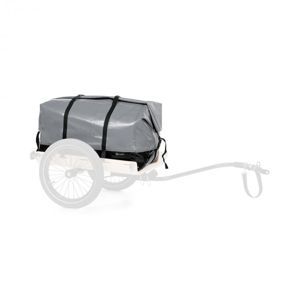 KLARFIT Cargo Bull, Travel Bag, přenosná taška, 120l, vodě odolná, roll-top, šedá