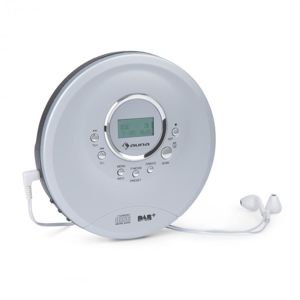 Auna CDC 200 DAB +, diskman, DAB + / FM, MP3, CD, akumulátor, LC displej
