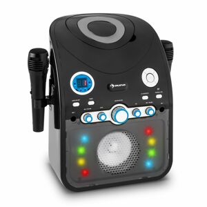 Auna StarMaker 2.0, karaoke systém, bluetooth funkce, CD přehrávač, včetně mikrofonu
