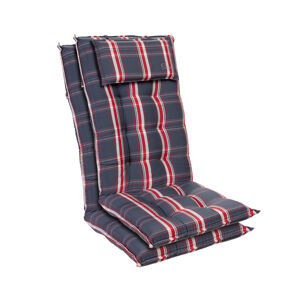 Blumfeldt Sylt, čalouněná podložka, podložka na židli, podložka na výše polohovací křeslo, polštář, polyester, 50 × 120 × 9 cm, 2 x sedák