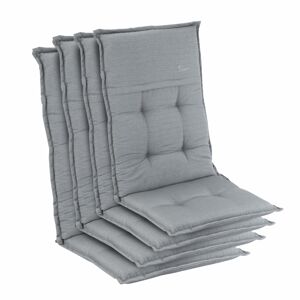 Blumfeldt Coburg, polstr, čalounění na židli, vysoké opěradlo, zahradní židle, polyester, 53 x 117 x 9 cm, 4 x čalounění
