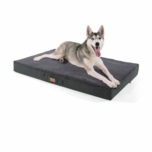 Brunolie Balu, pelíšek pro psa, polštář pro psa, možnost praní, ortopedický, protiskluzový, prodyšná paměťová pěna, velikost XL (120 x 10 x 72 cm)