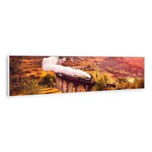 Klarstein Wonderwall Air Art Smart, infračervený ohřívač, vlak, 60 x 60 cm, 350 W