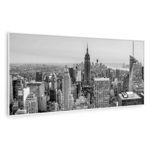 Klarstein Wonderwall Air Art Smart, infračervený ohřívač, New York City, 120 x 60, 700 W