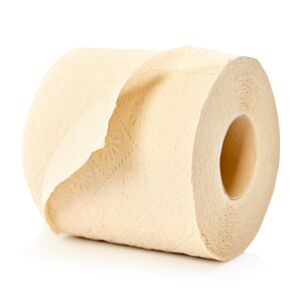 Blumfeldt Toaletní papír, 8 rolí, 200 útržků, třívrstvý, 100% bambus, bez chemie
