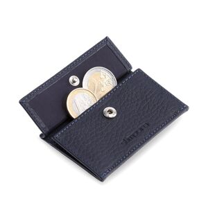 Slimpuro Coin Pocket s ochrannou kartou RFID pro tenké peněženky ZNAP Slim Wallets 8 a 12, spínací knoflík