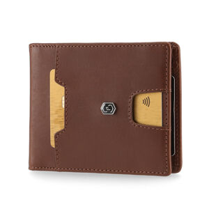Slimpuro Peněženka FLAPP Slim, 6 karet, kapsa na mince, 11,8 x 1,8 x 9 cm (Š x V x H), ochrana RFID
