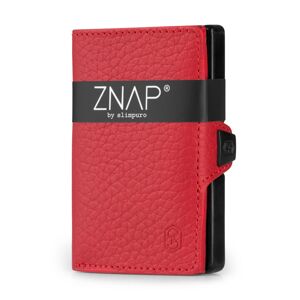 Slimpuro ZNAP, portofel subțire, 8 cărți, compartiment pentru monede, 8 × 1,5 × 6 cm (L × Î × l), protecție RFID