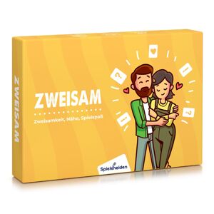Spielehelden Zweisam karetní hra pro páry s otázkami a výzvami