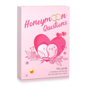 Spielehelden Honeymoon Questions, Karetní hra, Více než 100 otázek, Dárková krabička