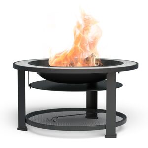 Blumfeldt Merano Circolo 3 v 1, ohniště s funkcí grilu, lze použít jako stůl