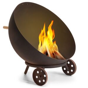 Blumfeldt Fireball Egon, ocelová miska na oheň pro zahradu nebo terasu Ø 66 cm kryt gril