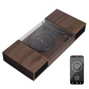 Auna TT-Play 2x10W BT RCA-Out 3-rychlostní gramofon, gramofon, Bluetooth