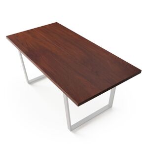Blumfeldt Bearsdon Jídelní stůl | moderní podkrovní stůl s povrchem z překližky | 180 x 90 cm | teakový vzhled | do kuchyně a jídelny | splňuje evropské normy