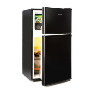 Klarstein Big Daddy Cool, kombinovaná lednice, 61 l/26 l, 40 dB, energetická třída F, černá