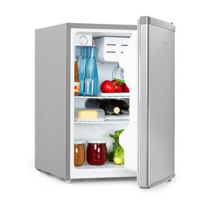 Klarstein Cool Kid, mini lednice, mrazící prostor, 66 l/1,5 l, energetická třída F, 41 dB, nerezová ocel